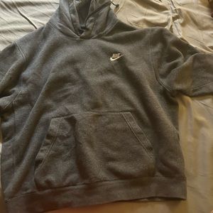 grey nike hoodie